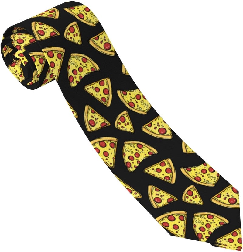Yilad Tie for Men and Boy Novelty Fun Full Print Men's Necktie Skinny Fashion Narrow Wide - Image 1